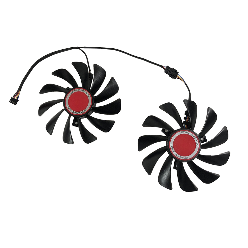 Rx 5700 Xt 8Gb Video Card - FDC10U12S9-C (zamiennik CF1010U12S) chłodnica GPU VGA,