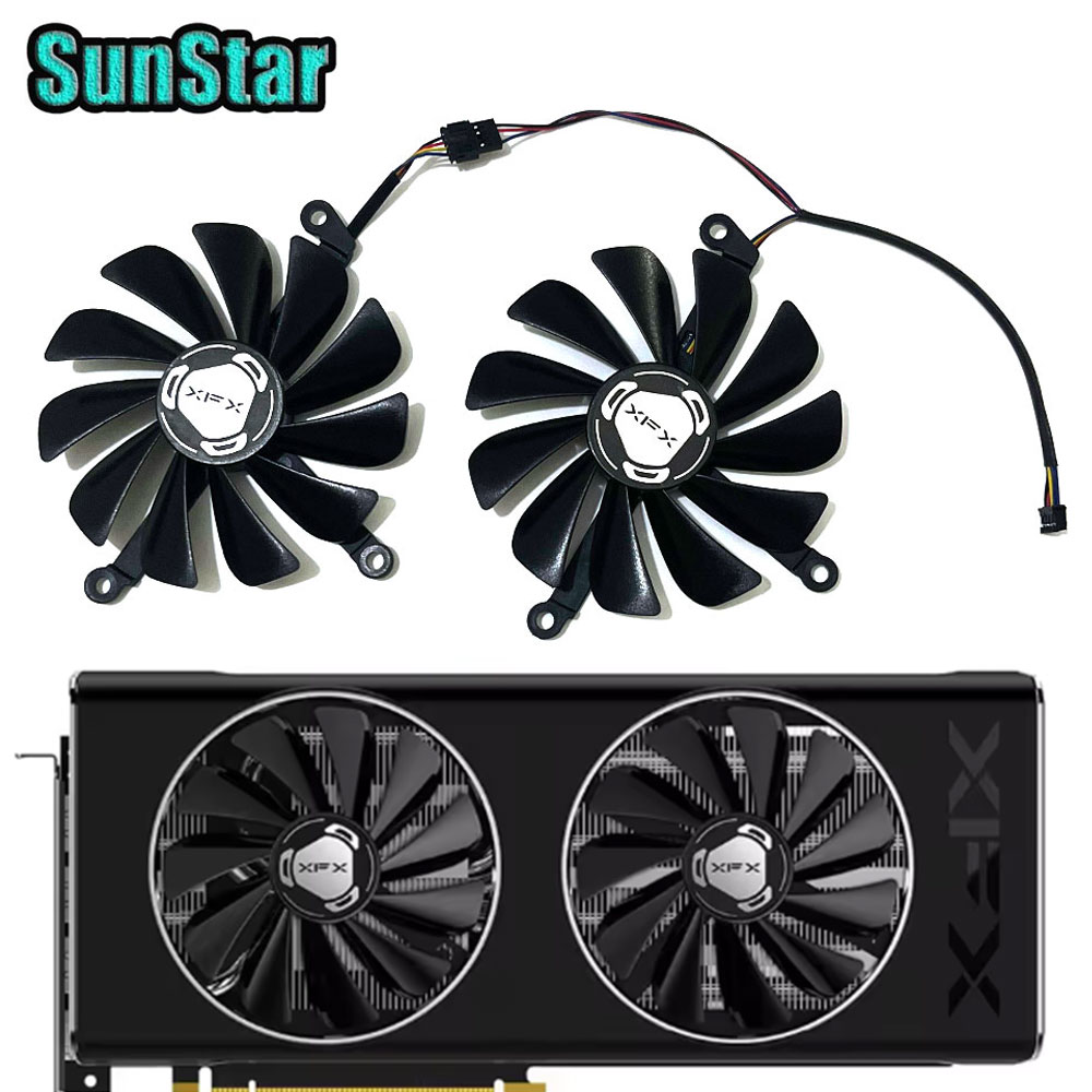 Rx 5700 Xt 8Gb Video Card - NOWY 1ZESTAW 95MM RX 5700 FDC10U12S9-C