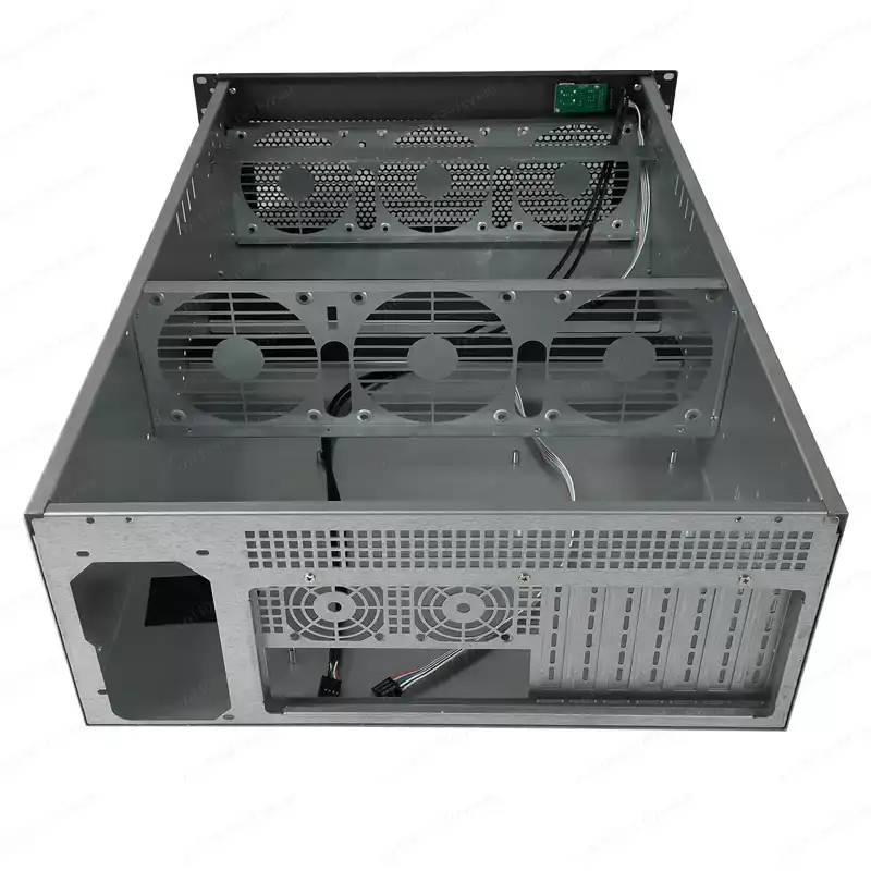 8 Gpu 4U Server Chassis - Obudowa na karty graficzne 4U, 6/8