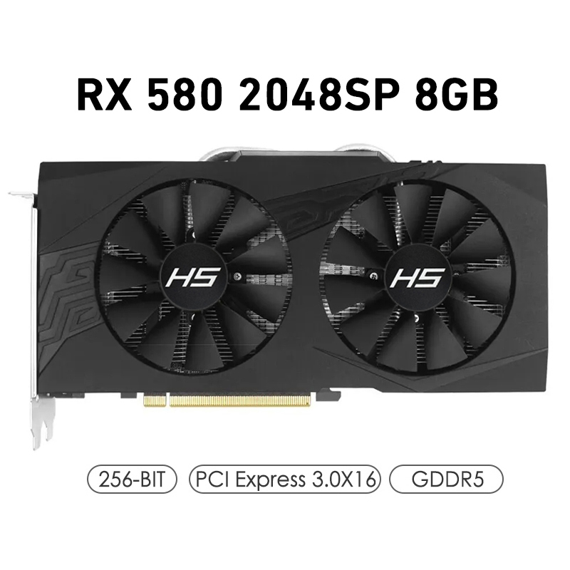 Rx 580 8Gb 2048Sp Gpu - Najtańsza karta graficzna RX580 Radeon RX