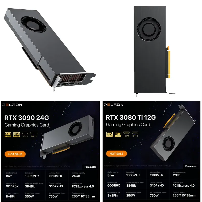 Rtx 3090 24Gb Graphics Card - Gorąca Wyprzedaż Niska Cena Serwer AI