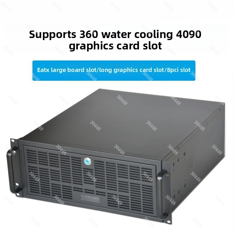 8 Gpu 4U Server Chassis - Obudowa serwera 4U, format EATX, chłodzenie