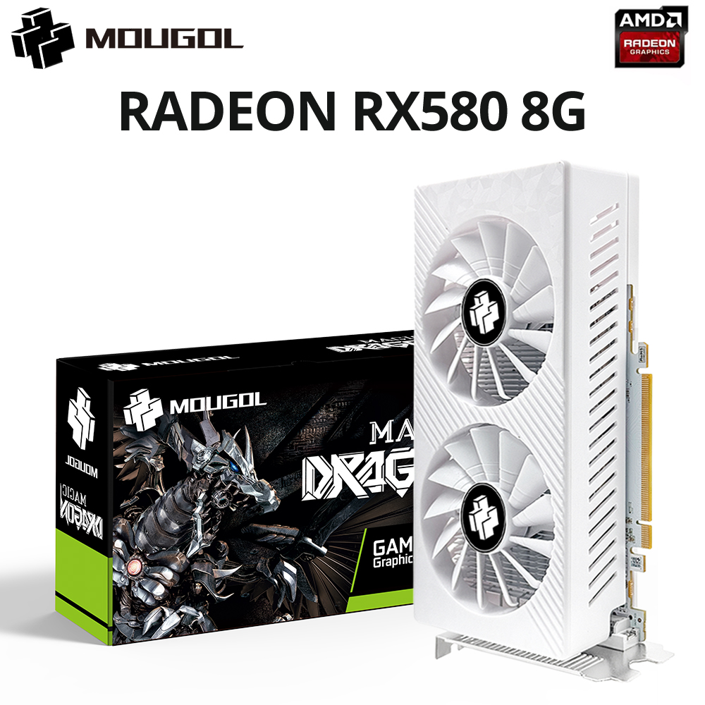 Rx 580 8Gb 2048Sp Gpu - MOUGOL AMD Radeon RX580 8GB karta