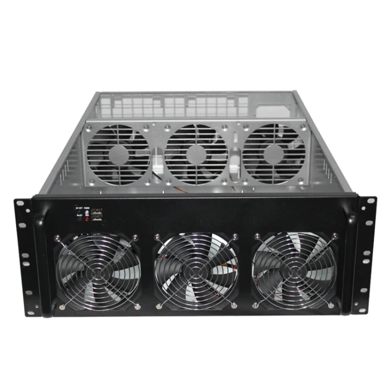 8 Gpu 4U Server Chassis - Obudowa 4U na 6 GPU, Obudowa
