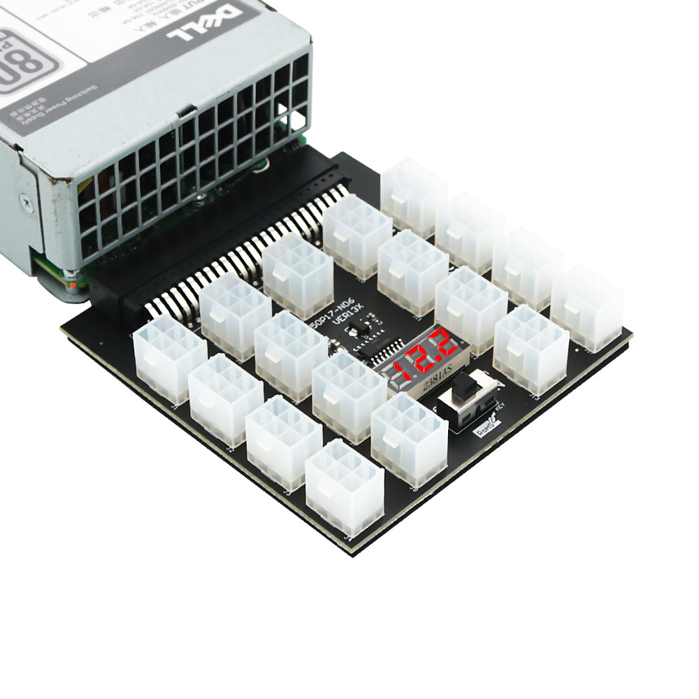 2000W Atx Mining Power Supply - Płyta rozdzielcza zasilacza DELL 750W 1100W