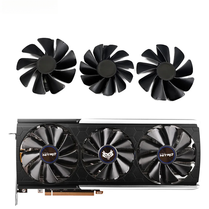 Rx 5700 Xt 8Gb Video Card - Wentylator chłodzący GPU FD10015M12D FDC10H12D9‑C do