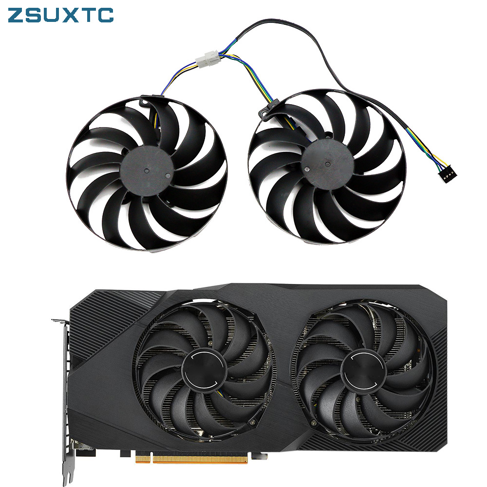 Rx 5700 Xt 8Gb Video Card - 95MM T 129215 Wentylator chłodzący kartę