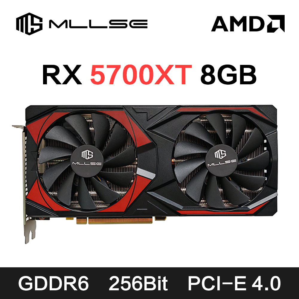 Rx 5700 Xt 8Gb Video Card - Karta graficzna MLLSE AMD RX5700 XT