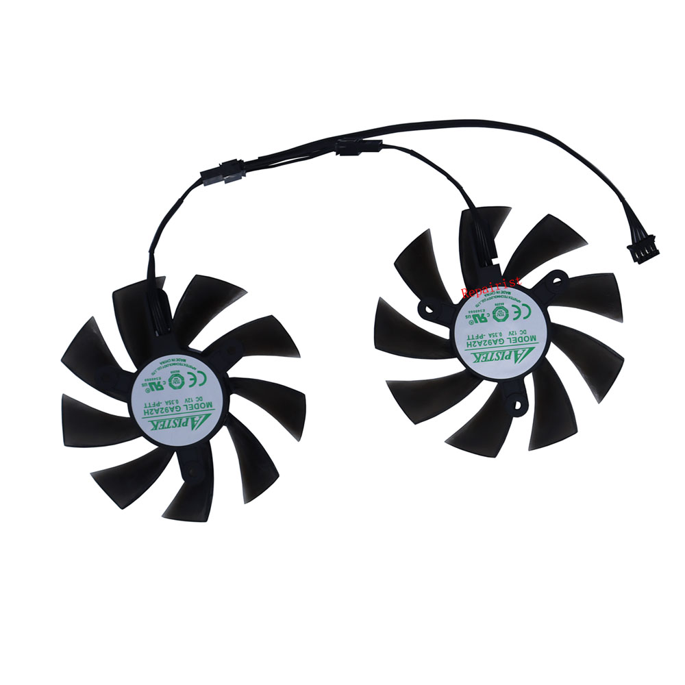 Rx 580 8Gb 2048Sp Gpu - Wentylator karty graficznej GPU do ELSA