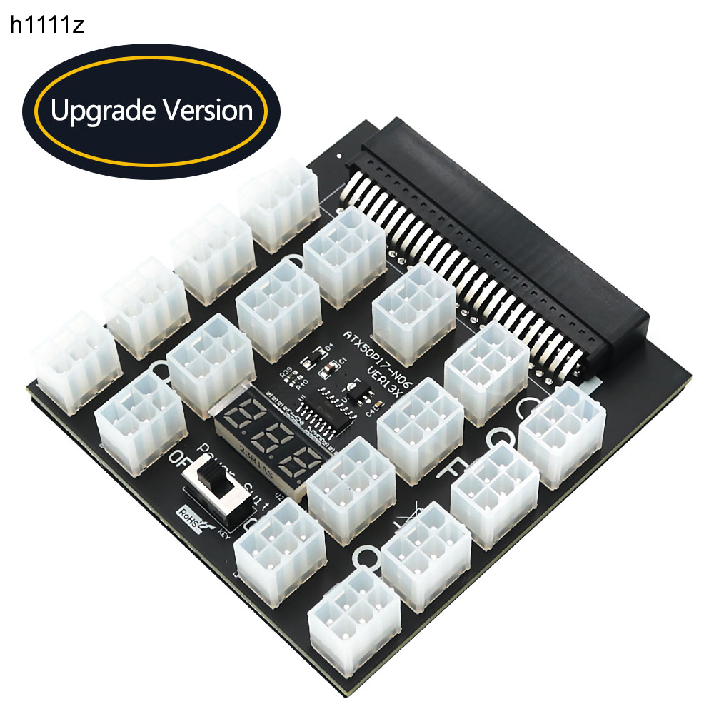 PCI-E 12V 50Pin do ATX 17 x 6P – 2000W Atx Mining Power Supply recenzja i cena