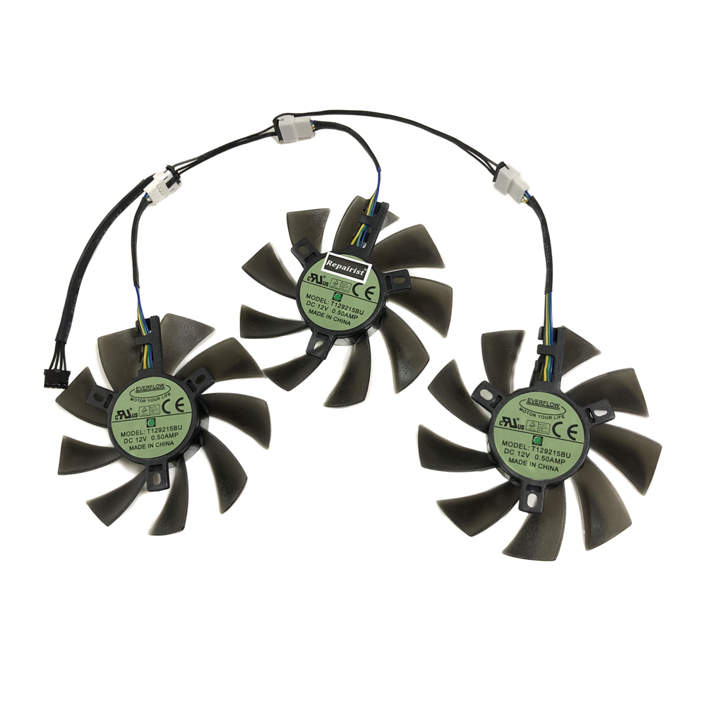 3 sztuk/zestaw DIY T 129215 BU – Rx 5700 Xt 8Gb Video Card recenzja i cena