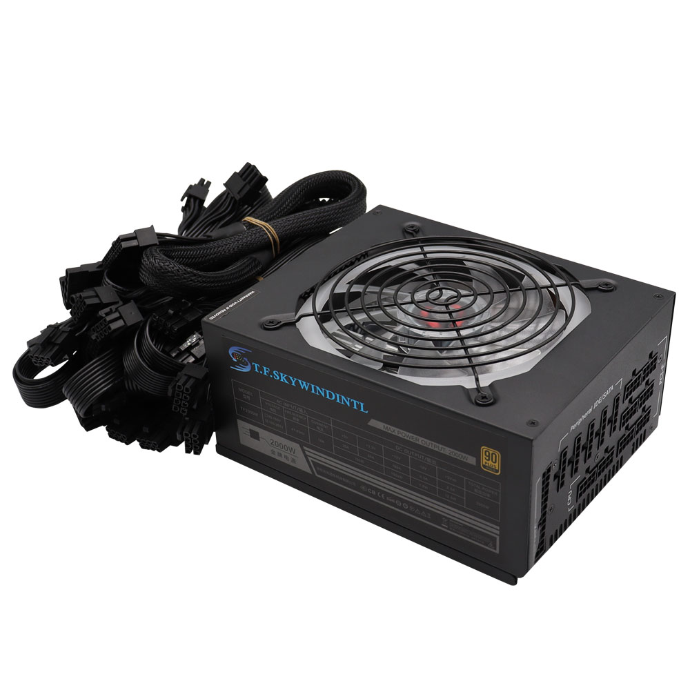 2000W RGB pełny moduł ATX zasi – 2000W Atx Mining Power Supply recenzja i cena