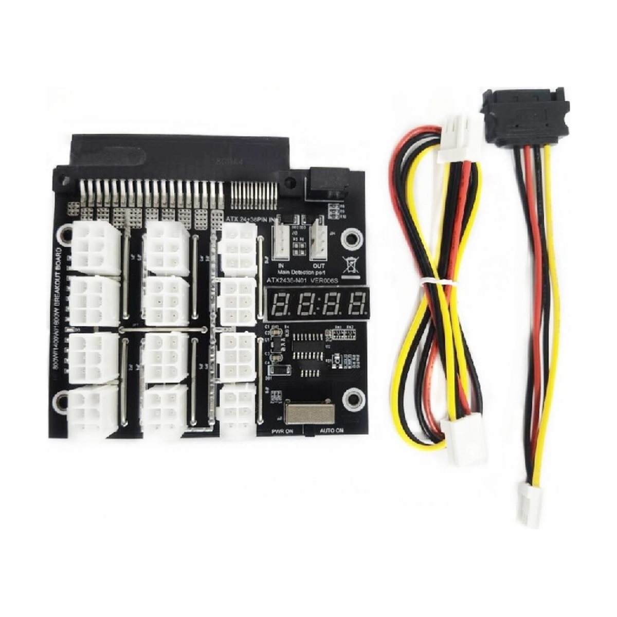 Płytka rozdzielcza z 12 portam – 2400W Server Psu Breakout Board recenzja i cena