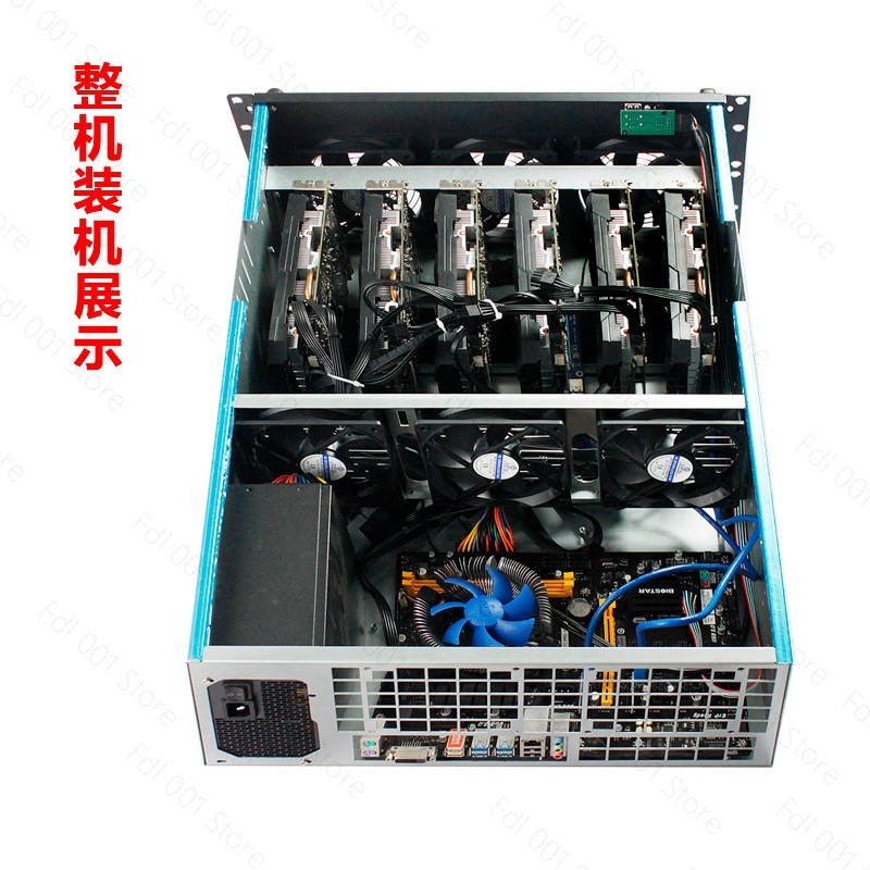 Obudowa 4U na wiele kart grafi – 8 Gpu 4U Server Chassis recenzja i cena