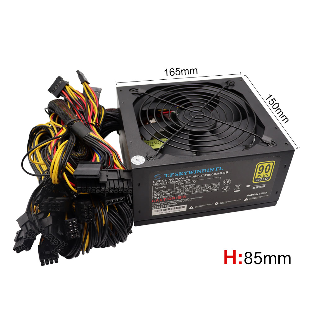T.F.SKYWINDINL 2000W ATX Zasil – 2000W Atx Mining Power Supply recenzja i cena