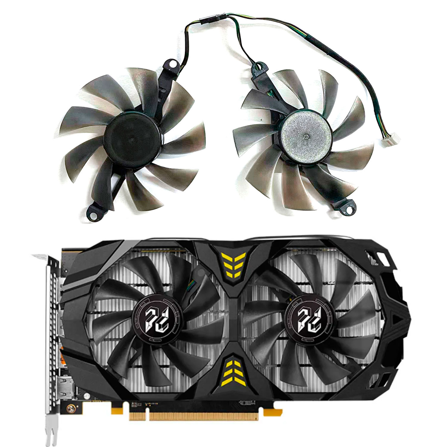 Nowy wentylator GPU 4PIN 85MM  – Rx 580 8Gb 2048Sp Gpu recenzja i cena