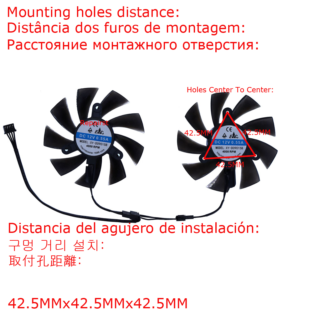 Wentylator karty graficznej, X – Rx 580 8Gb 2048Sp Gpu recenzja i cena