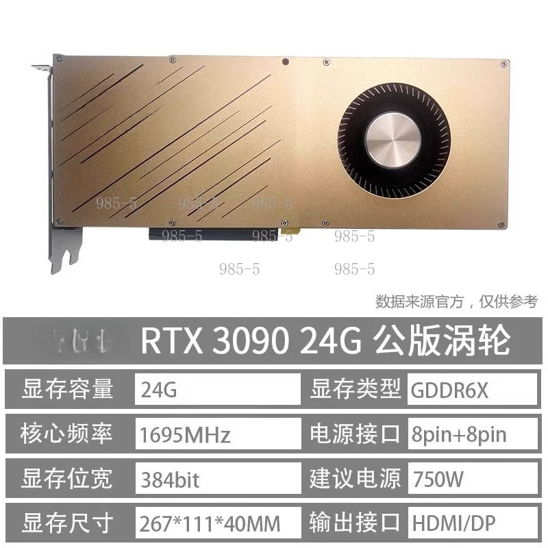 Karta graficzna RTX 3090 10GB  – Rtx 3090 24Gb Graphics Card recenzja i cena