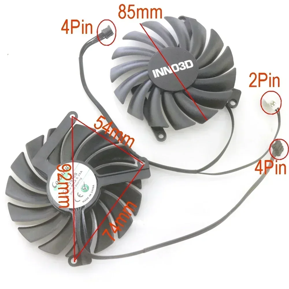 2 szt./partia CF-12910S 85mm D – Rtx 3070 8Gb Graphics Card recenzja i cena